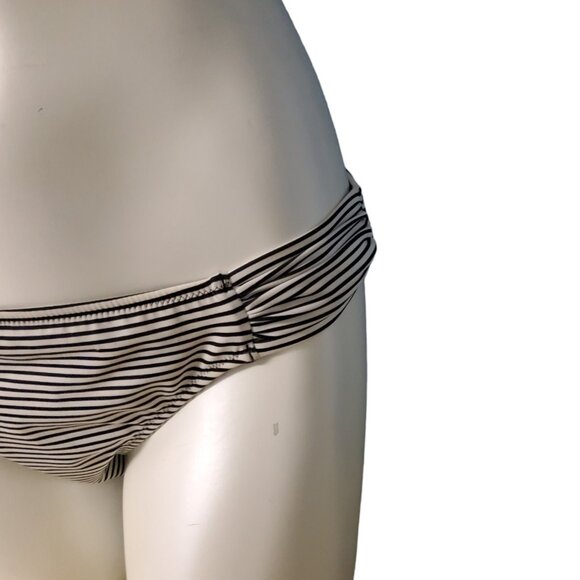 Victoria's Secret Swimwear Bikini Bottom Women Size Medium Striped The Knockout - Picture 6 of 9